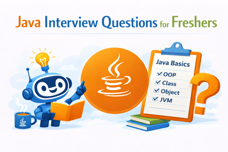 Java Interview Questions for Freshers