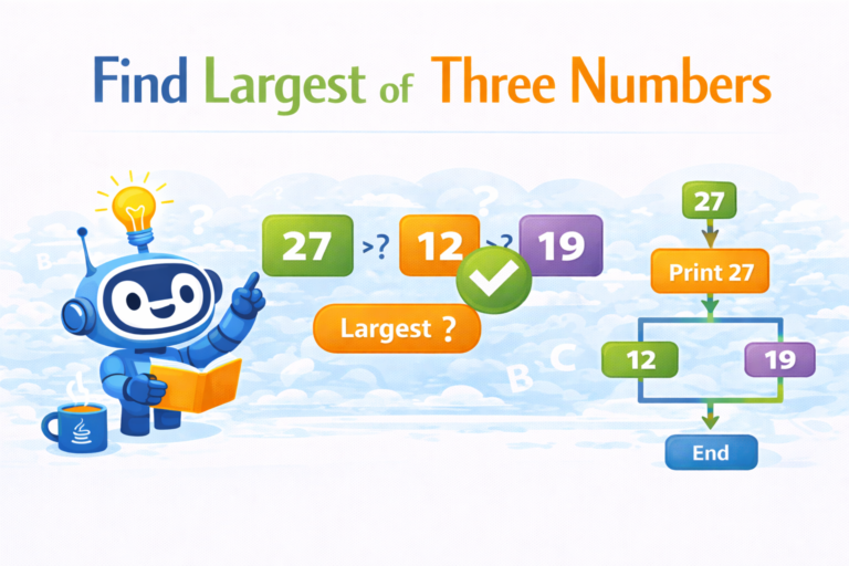 Largest of three Numbers